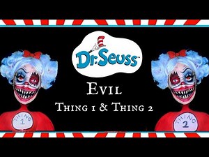 Thing 1 & Thing 2 makeup tutorial