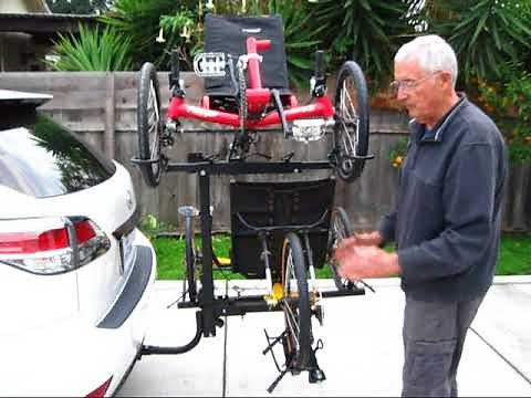 Double Decker Trike Rack DD-Top Hitch Rider