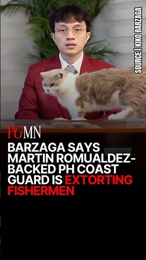 Barzaga Says Romualdez-Backed Coast Guard Extorts Filipino Fishermen