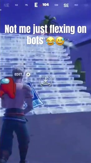 Flexing on bots!#fortnite #fortnitememes #gaming