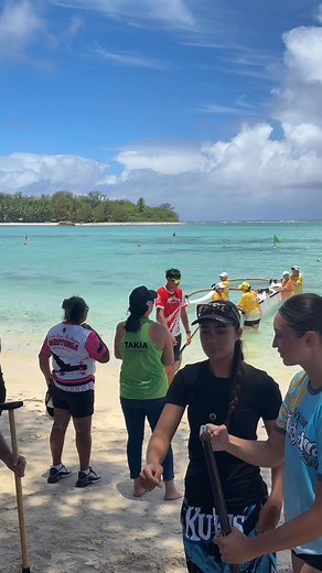 Picture perfect day at Muri for juniors sprints day🙌🏼 | Cook Islands Canoeing Association