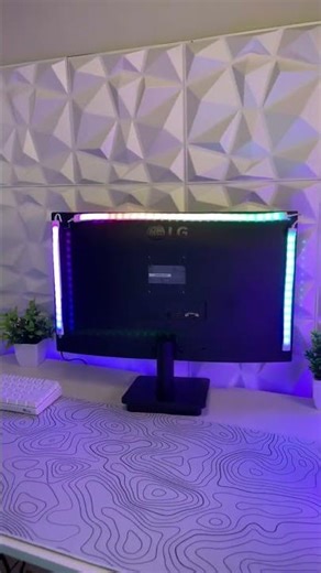 27 Inch Monitor Backlight LED Strip Review | Screen Sync RGB Lights for Gaming Setup (PC & Mac)