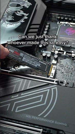 SSDs are so easy to install now! 😮