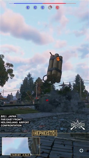 Far East Front – Heilongjiang Airport | Japanese Assaulter Destroys M3 Medium Tank 💥 | Enlisted