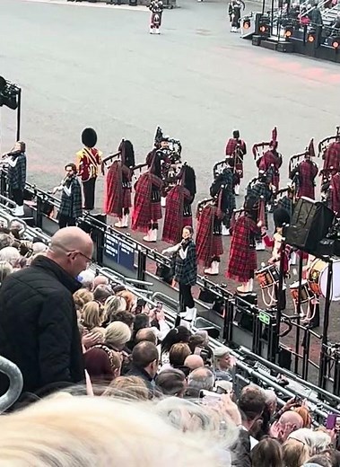 Scottish bagpipes performance Edinburgh 23 Aug 2025