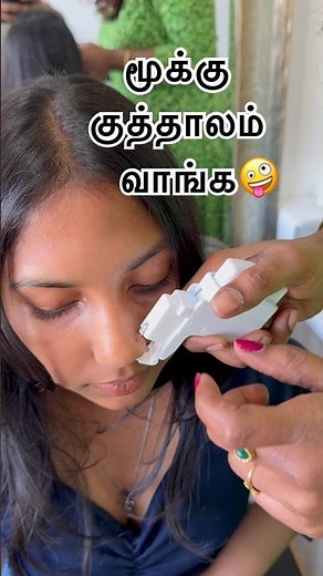 Cute Brave Teen Get 1st Nose Piercing Family shocked of Pain in London #londontamil #ytshots #priya