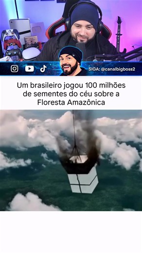 😮 he DROPPED 100 MILLION seeds FROM THE SKY over the Amazon