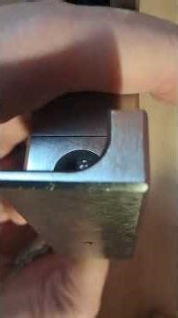 How To Install The Cylinder Lock In The Padlock ANCHOR LÅS 590-6