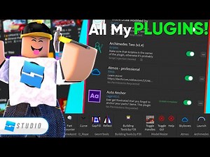 Every Plugin I Use in Roblox Studio! (Links In Description)