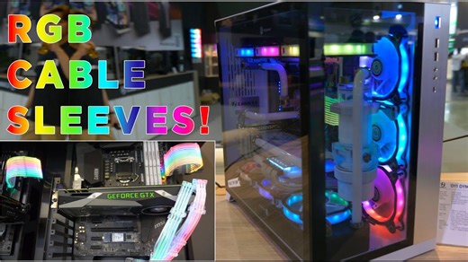 Lian Li coverage Computex 2018 - RGB cases and cable shroud!