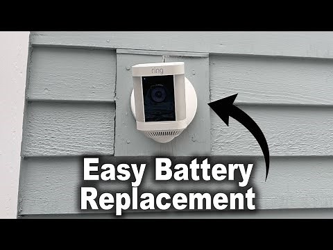 How to Remove RING Spotlight Cam Battery | Change, Charge or Add a Battery