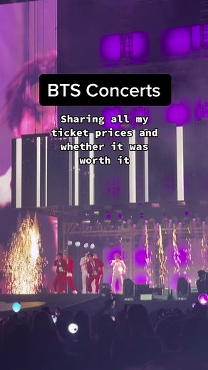 Concert price transparency #bts #btsarmy #btsconcert #ptdconcert #concertreview #concertprices #btssoundcheck #goldsoundcheckticket
