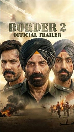 Border 2 (2025) Official Trailer | Sunny Deol Is Back! 🔥 बॉर्डर