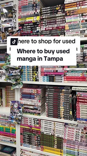 Win-win scenario, support local businesses and buy your manga for a better price ✅ New Journeys Books & More is a great option for used manga, books, figures, physical media and more if you are in the Tampa area. #wheretobuymangainflorida #mangavlog #mangacollectingtips #mangacollecting #mangahaul