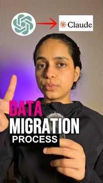 Data Migration Process From CHATGPT to CLAUDE AI