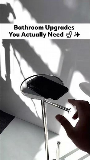 Toilet Roll holder with Mobile Phone holder! 📱💦