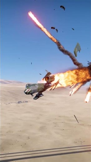 Fighter Jet Explodes After Dropping Deadly Bombs!