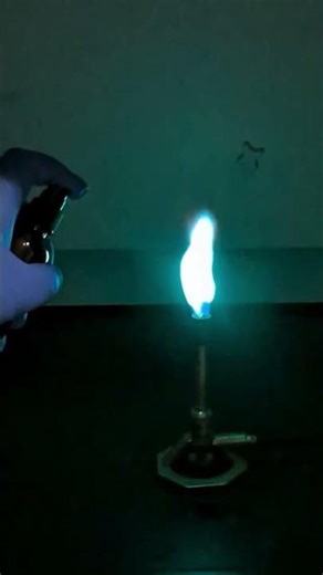 Flame Test-Cupric Chloride (SPRAY Version)