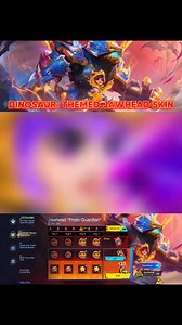 Dinosaur - Themed Jawhead Skin Requirements #MLBBDinoAcademy #MLBBALLSTAR #milph #mlbb | G4Lit4n Gaming