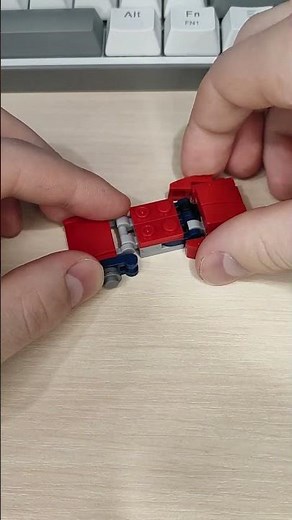 I built a mini transformer from Lego