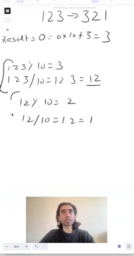 Solve Reverse Integer FAST! ⏱️ Overflow Logic👇 #code #leetcode #dsa #javascript