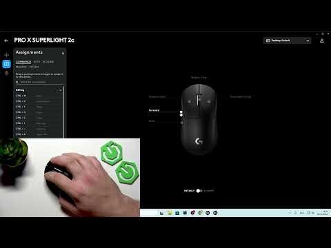 Logitech PRO X SUPERLIGHT 2c - How to Manage Mouse Mapping