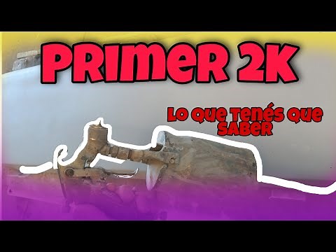 Aplicación del primer 2k ,[COMO MEZCLAR] PREPARAR ( TODO LO QUE TIENES QUE SABER )