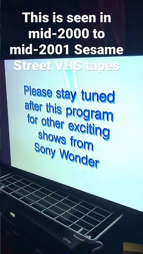 Sony Wonder Please Stay Tuned Bumper