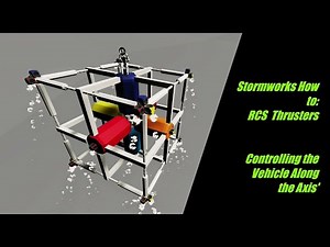 Stormworks How to: RCS Thrusters - Controlling the Vehicle Along the Axis'