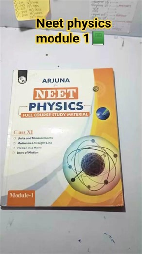 NEET physics module 1📗😍#viralvideo #shorts#ytshorts#neet#motivation#student#study#bookreview