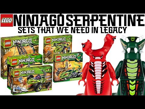 LEGO Ninjago Serpentine Sets That We Still Need In Legacy!