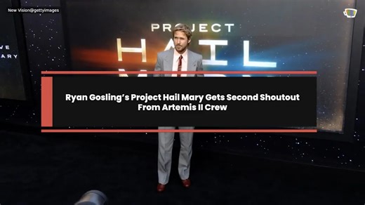 Ryan Gosling’s Project Hail Mary Gets Second Shoutout From Artemis II Crew