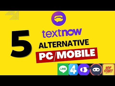 5 Powerful TextNow Alternatives for PC/Mobile || USA Free Texting Site ||