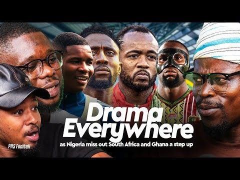 HEATED Debate More Chaos: Ghana 1 - 0 Mali & South Africa 1 - 1 Nigeria, Africa World Cup Qualifiers