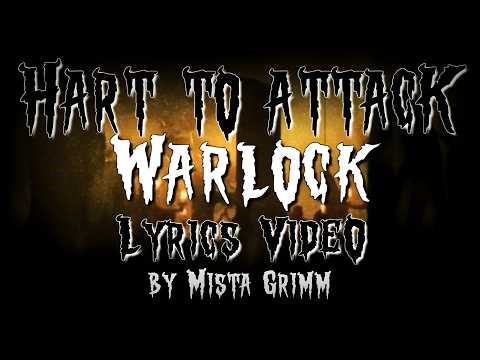 Hart To Attack - Warlock (Lyrics Video)