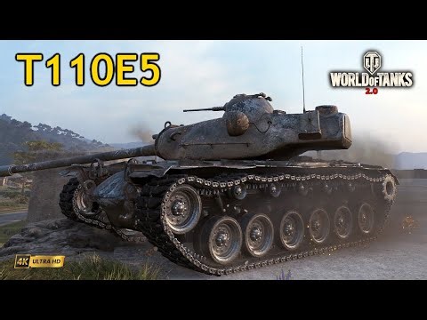T110E5 10K Damage in Safe Haven - World of Tanks