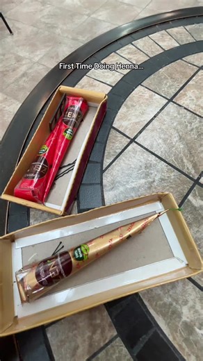 I feel like I did good!!! What do you think!? #henna #beginner #hennainspo