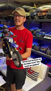 This thing is a tough beast! #dirtbike #rc #rctoys #rcmotorcycle #motorcycle #motocross #damage #wreck #losi #losipromotomx #thercsaylors #thursdaymood | TheRcSaylors