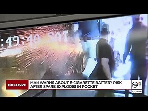 Man warns about e-cigarette battery risk after pocket explosion in Ogden arcade