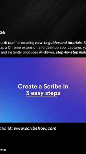 Use Scribe AI to Create Step-by-Step Guides in Seconds!
