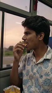 evening Bus Travel with snacks #trending #rayappanbgm #shortvideo #trendingshorts #viral