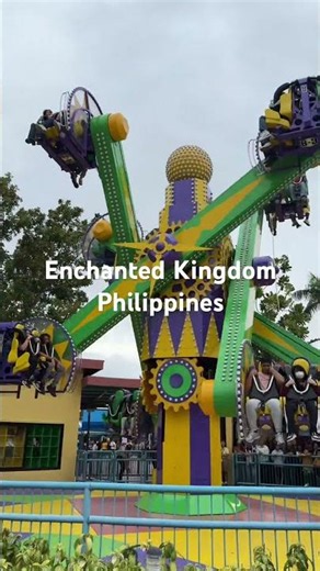 Amusement ride at Enchanted kingdom Philippines