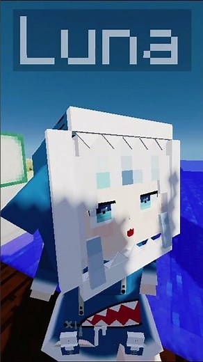 Minecraft Jenny Mod No blur Luna Gameplay