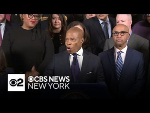 NYC Mayor Adams delivers end-of-term remarks on his initiatives