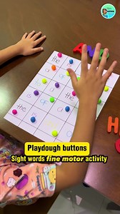 9K views · 270 reactions | Playdough buttons. Using left and right finger. Fine motor skills #autism #autismawareness #finemotorskills #homeactivity #autismacceptance | Xia’s Autism Story | Facebook