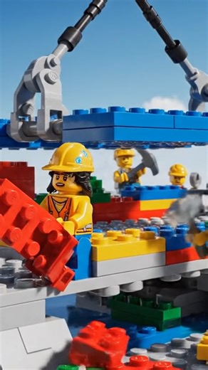 lego Bridge Build #lego #bridge #toys #hobbysoul | LUFFY