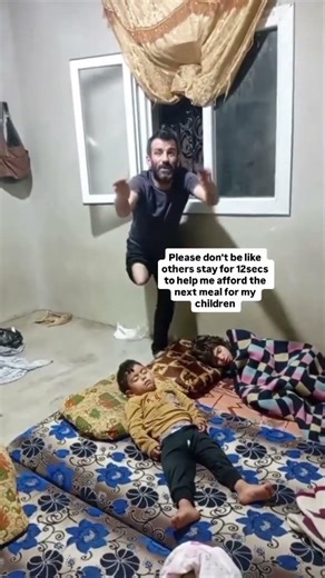 Father in Gaza Lost His Leg—Now Fighting to Save His Children