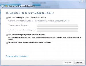 Windows 7 : votre clé USB sous verrous avec BitLocker