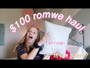 $100 summer romwe haul + review