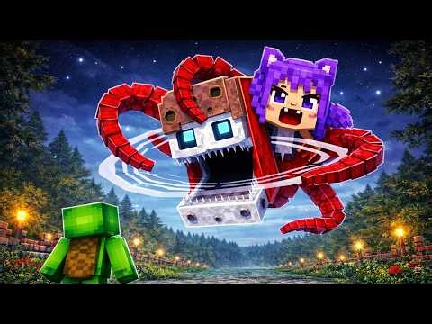 MAIZEN: Aphmau VS JJ Moon Wakes Up - Minecraft Maizen Animations
